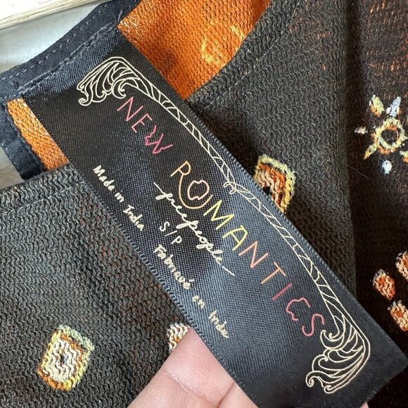 Orange and Brown Women's Top - Picture 9 of 15